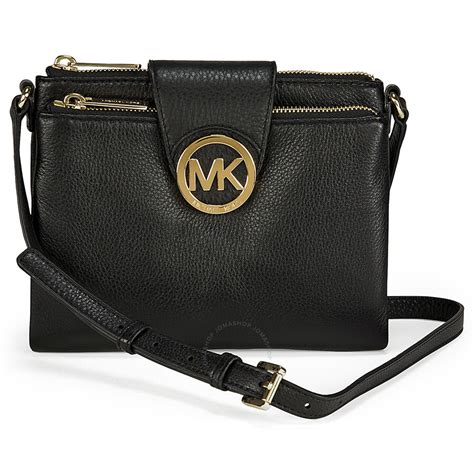 michael kors fulton crossbody blossom|Michael Kors fulton leather bag.